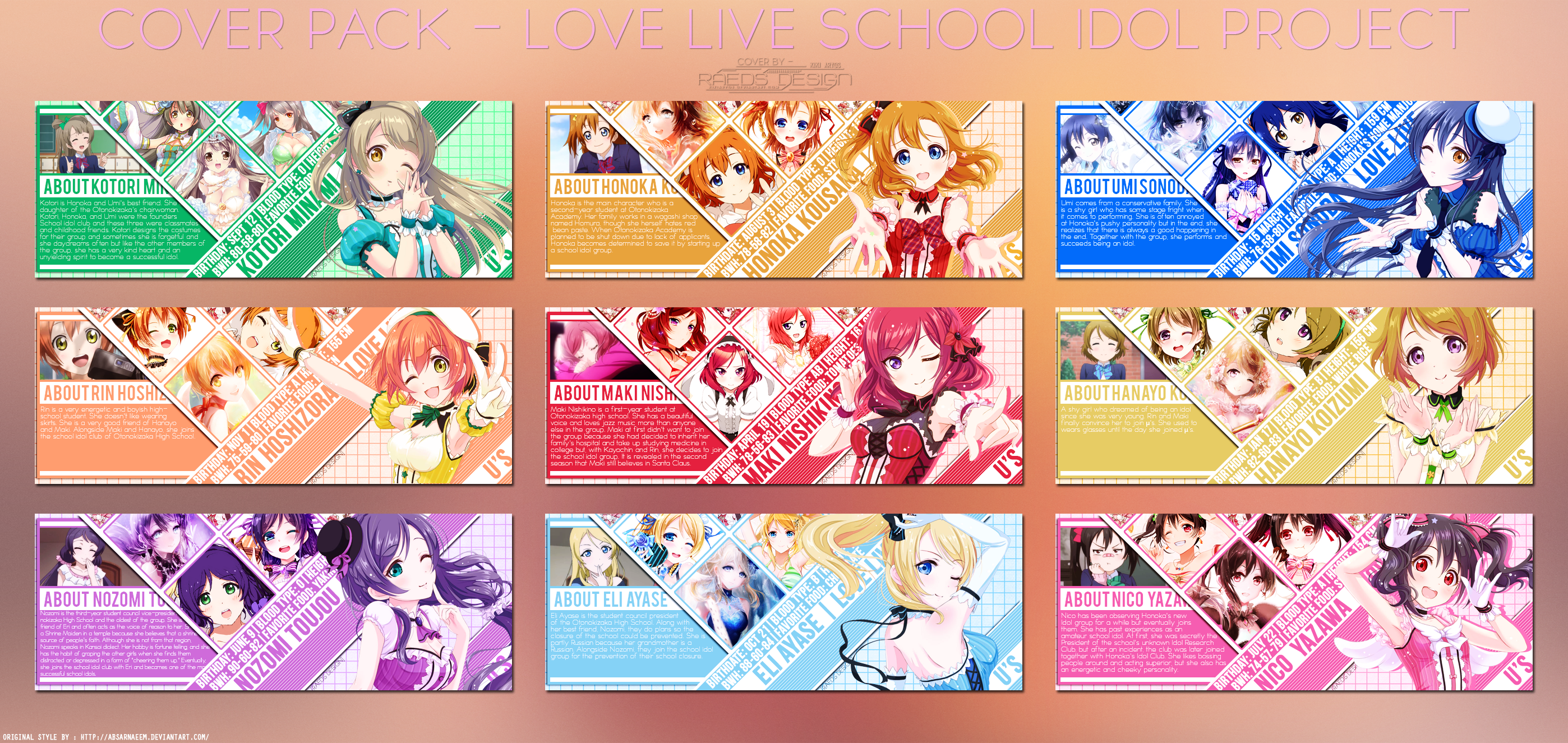 theme windows 7 anime love live school idol project